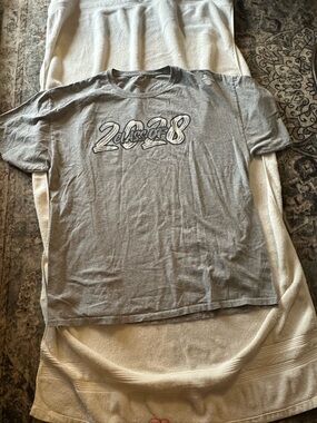 Gray "Class of 2028" Short Sleeve Tee